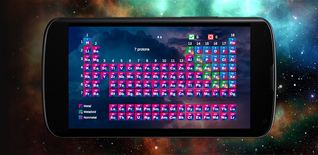 Periodic Table - Quiz Game is a free chemistry learning game mobile app that lets you practice using the periodic table of chemical elements